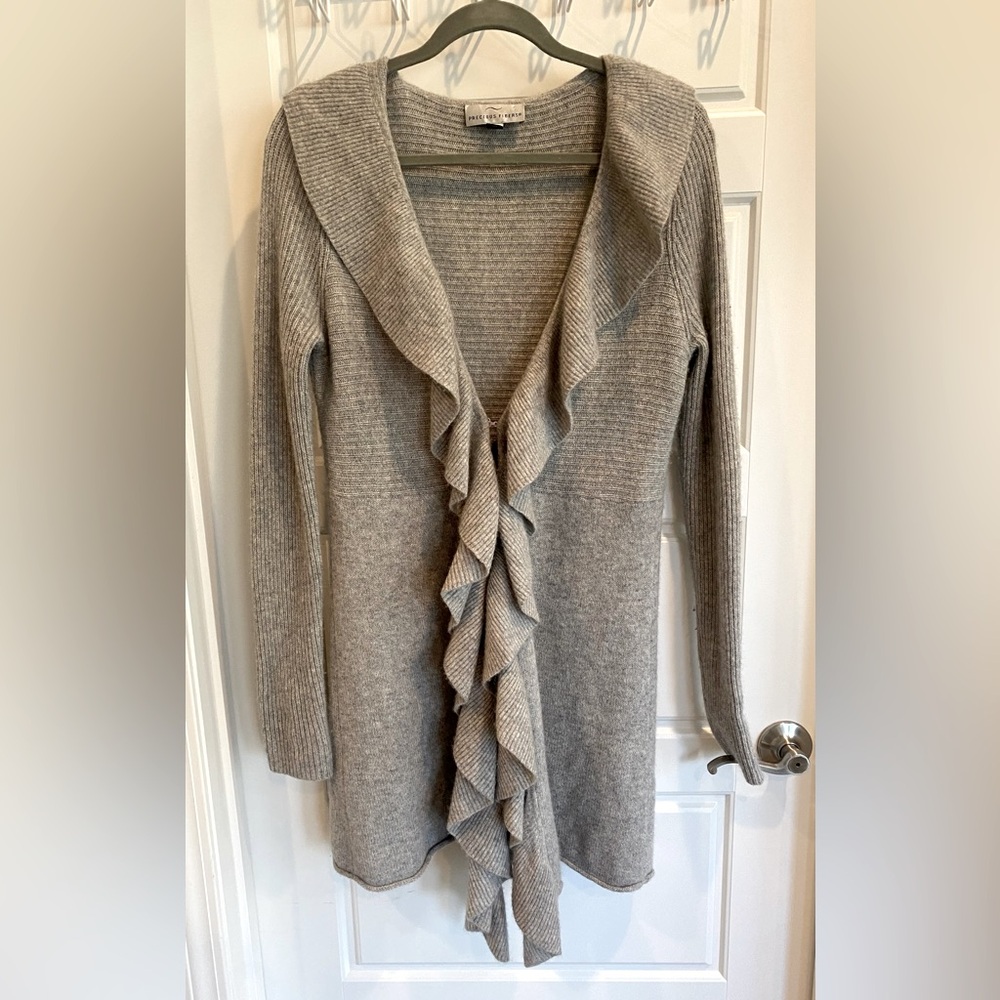 Precious Fibers Cashmere Cardigan Sweater